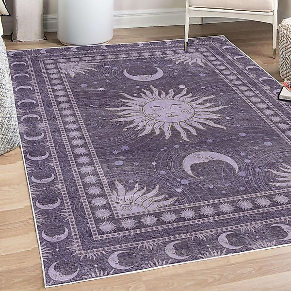 Abakuhaus Teppich Dekorativer Teppich für Wohnzimmer günstig online kaufen