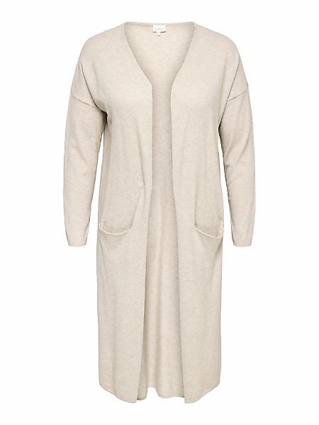 ONLY CARMAKOMA "CARNEW ESLY LS OPEN LONG CARDIGAN NP KNT" Viskosemischung günstig online kaufen