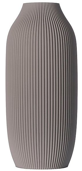 3D Vase Dekovase Stella XL 38cm Nachhaltige Deko Vase Pampasgras Trockenblu günstig online kaufen