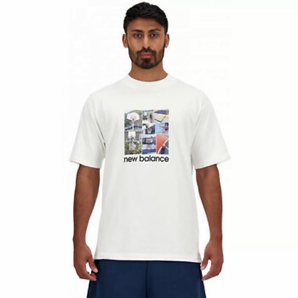 New Balance  T-Shirts & Poloshirts Hoops graphic t-shirt günstig online kaufen