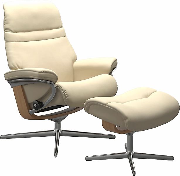 Stressless "Sunrise" mit Cross Base, Größe S, M & L, Holzakzent Eiche günstig online kaufen