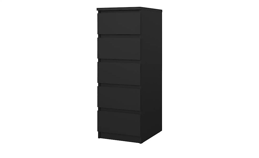 Kommode  Nardo ¦ schwarz ¦ Maße (cm): B: 40,4 H: 111,3 T: 50.0 Kommoden & S günstig online kaufen