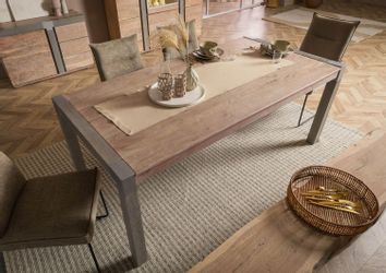 Massivmoebel24 Esstisch AMSTERDAM (Esstisch Akazie 160x90x76 günstig online kaufen