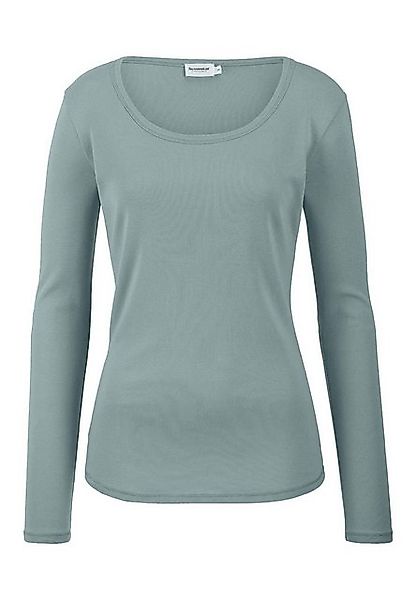 Hessnatur T-Shirt Softrib Slim aus Bio-Baumwolle mit TENCEL™ Modal (1-tlg) günstig online kaufen