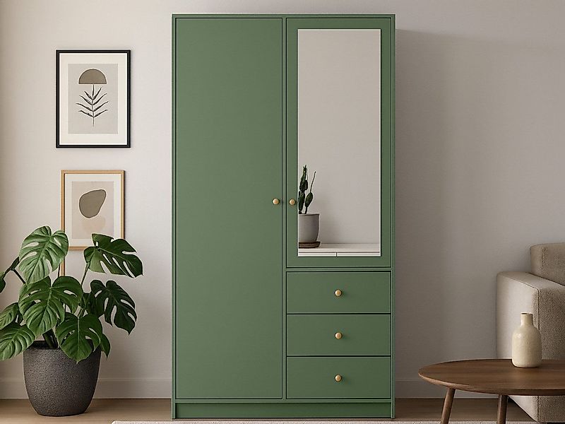 Beautysofa Kleiderschrank SOLEA mit Spiegel und 3 Schubladen (Zur Auswahl: günstig online kaufen
