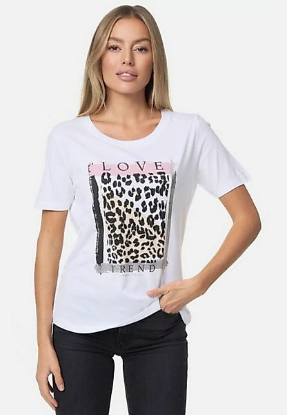 Decay T-Shirt, mit tollem Leo-Muster günstig online kaufen
