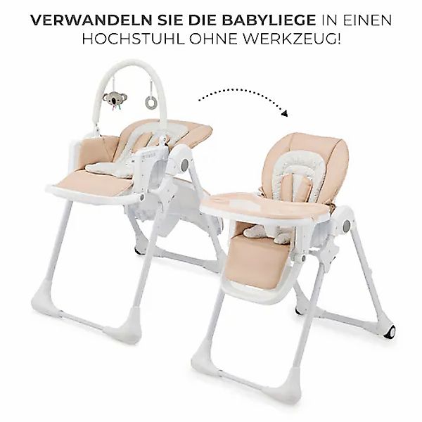 Kinderkraft Hochstuhl »TUMMIE«, mit Liegefunktion günstig online kaufen