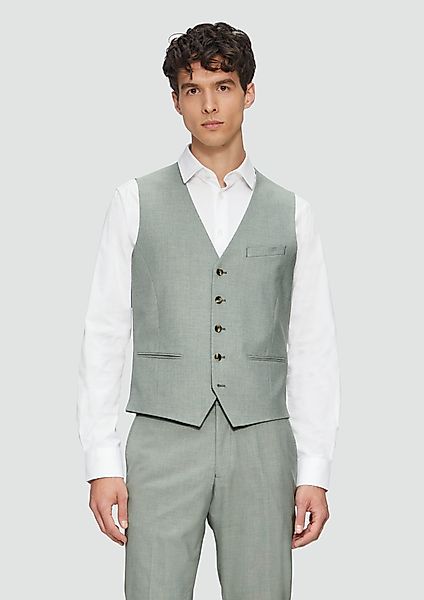 s.Oliver BLACK LABEL Anzugweste s.O Pure: günstig online kaufen