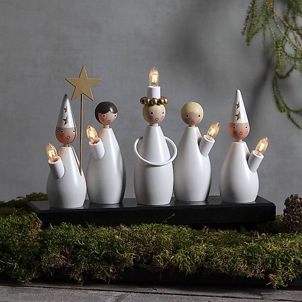 STAR TRADING Fensterleuchter Fensterleuchter Lucia Chor günstig online kaufen