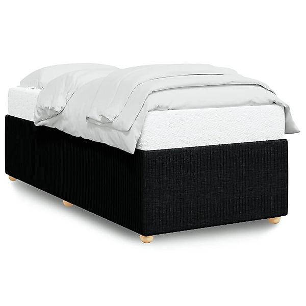 vidaXL Bettgestell Schwarz Stoff2104304 günstig online kaufen