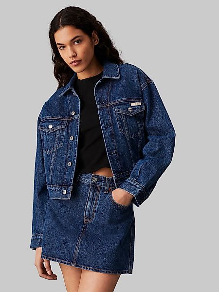 Calvin Klein Jeans Jeansjacke "Hero 90S Trucker Jacket", mit Logopatch günstig online kaufen