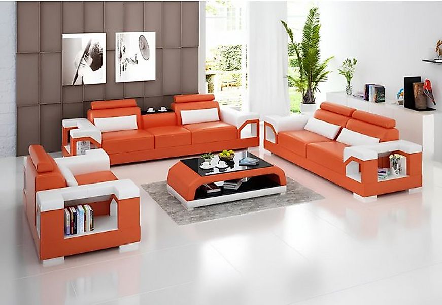 Xlmoebel Sofa Dreisitzer-Sofa-Set mit modernem Design und Polstercouchen, H günstig online kaufen