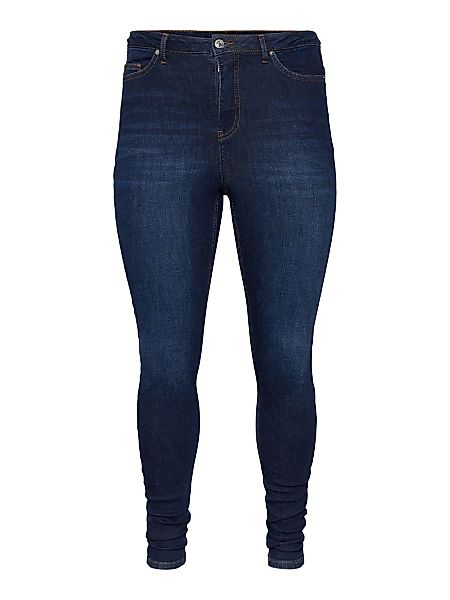 VERO MODA Vmlora Washed High Waist Jeans Damen Blau günstig online kaufen