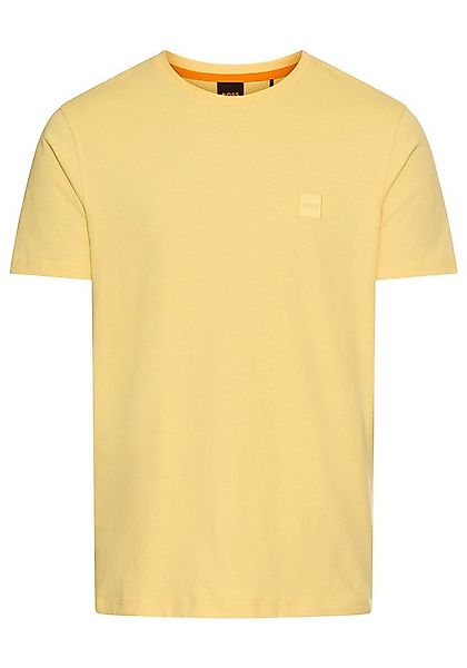 BOSS ORANGE T-Shirt Tales mit BOSS Stickerei auf der Brust günstig online kaufen