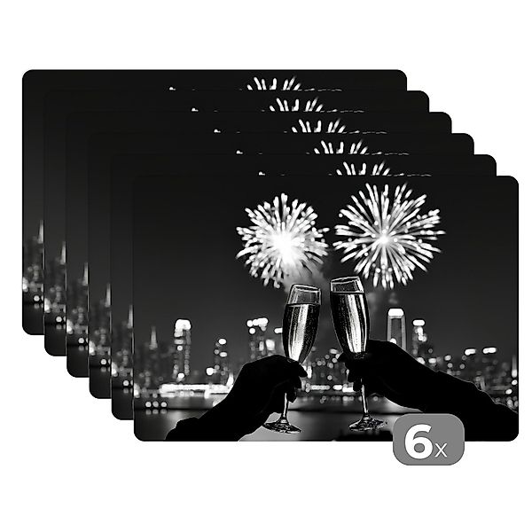 MuchoWow Platzset Feuerwerk - Prost - günstig online kaufen