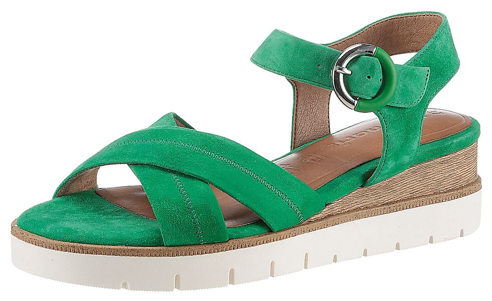 Tamaris Sandalette, Sommerschuh, Sandale, Keilabsatz, mit günstig online kaufen