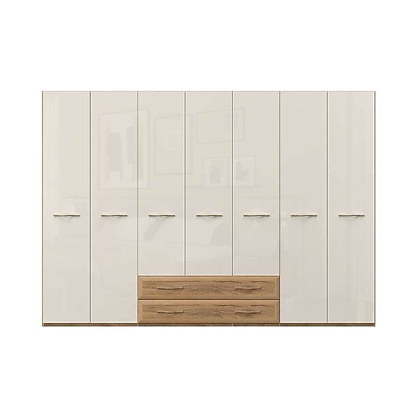 Home affaire Kleiderschrank Gala, beige hochglänzend günstig online kaufen