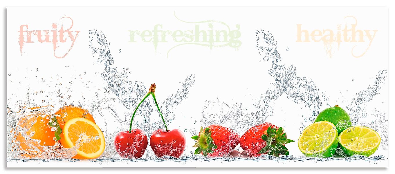 Artland Küchenrückwand »Fruchtig erfrischend gesund Fruchtmix«, (1 tlg.), A günstig online kaufen