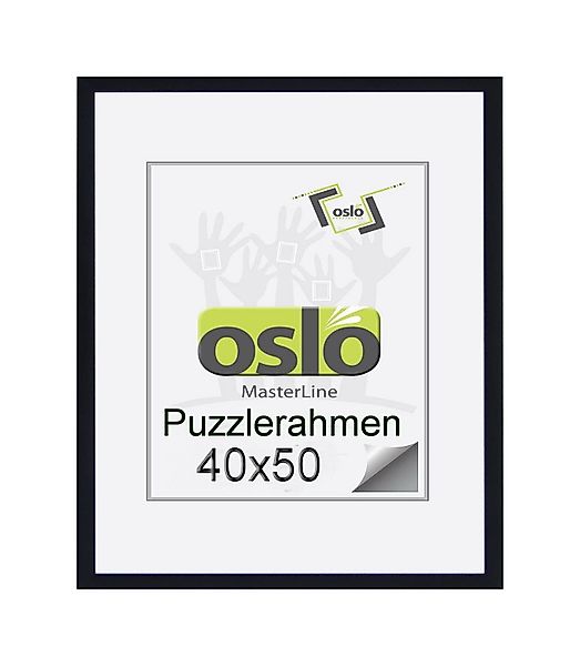 Oslo MasterLine Einzelrahmen Bilderrahmen Aluminium schmal günstig online kaufen