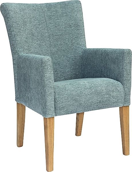 Home affaire Armlehnstuhl King BESTSELLER!, Esszimmerstuhl mit bequemer Pol günstig online kaufen