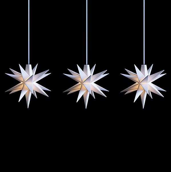 LED-Lichterkette mit Baby-Sternen innen 3-fl. weiß günstig online kaufen