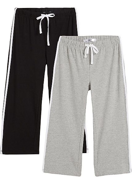 bonprix Sporthose (Packung, 2-tlg) Capri-Sporthose, skinny fit mit geradem günstig online kaufen