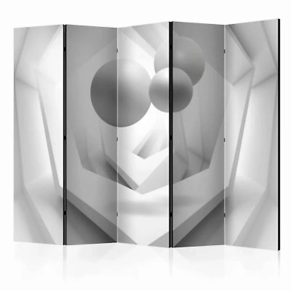 artgeist Paravent White Imagination II [Room Dividers] weiß/grau Gr. 225 x günstig online kaufen