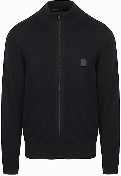 BOSS Kanozip Strickjacke Dunkelblau - Größe XL günstig online kaufen