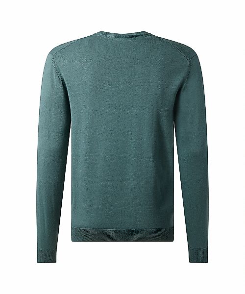 Pierre Cardin Rundhalspullover Strick RH mit Rippbündchen günstig online kaufen