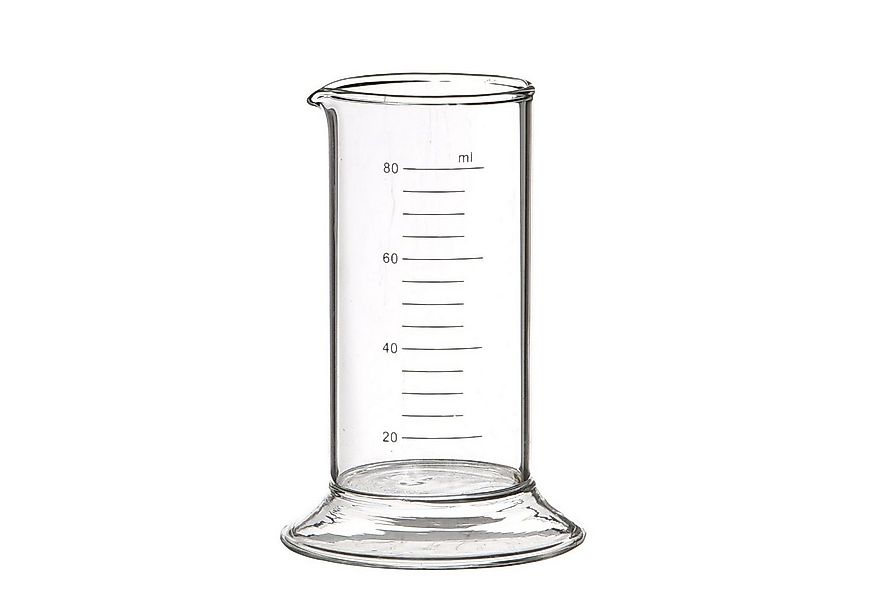 NaDeco Dekovase Glasvase Messzylinder h. 11cm Ø 8cm günstig online kaufen