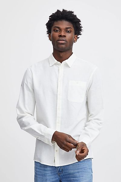 Blend Langarmhemd "BHShirt", Stilvolles Langarmhemd mit Brusttasche aus Lei günstig online kaufen