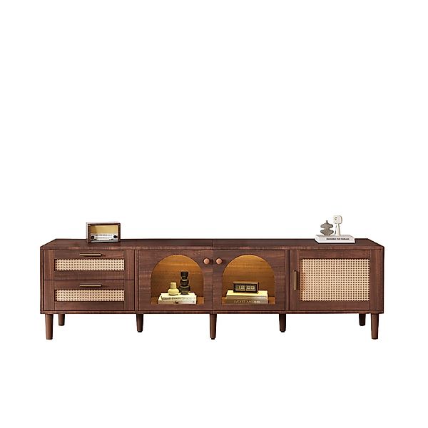 BlingBin TV-Schrank Holz-TV-Schrank, TV-Ständer, TV-Board, Fernsehtisch günstig online kaufen