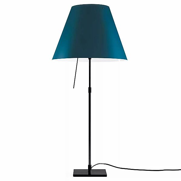 Luceplan Costanza Tischlampe D13 schwarz/blau günstig online kaufen