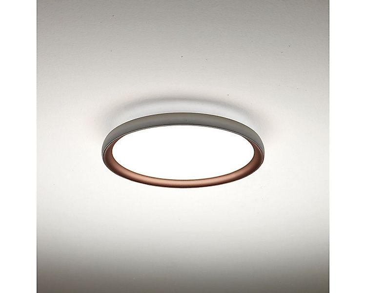 Vivida International Deckenleuchten Atena Deckenleuchte, Silber + Kupfer, Ø günstig online kaufen