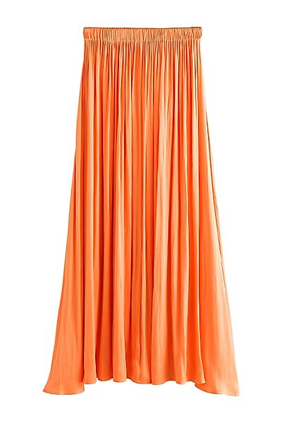 Next Maxirock Plissierter Maxirock aus Satin günstig online kaufen
