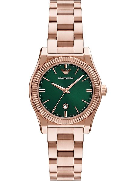 Emporio Armani Quarzuhr Emporio Armani Damen-Uhren günstig online kaufen