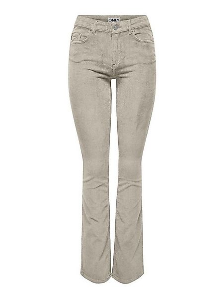 ONLY Chinohose ONLMARY-GLOBAL MID CORD FLARED mit Stretch günstig online kaufen