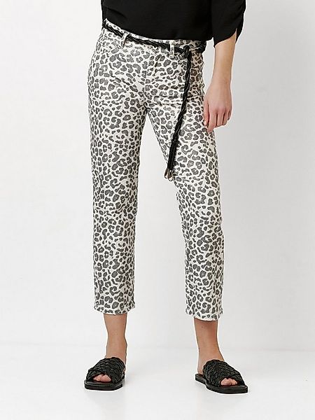 TONI 5-Pocket-Jeans Ella mit Leoprint günstig online kaufen