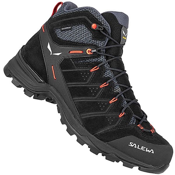 Salewa Wanderschuhe Alp Mate Mid PowerTex (Wildleder, wasserdicht) schwarz günstig online kaufen