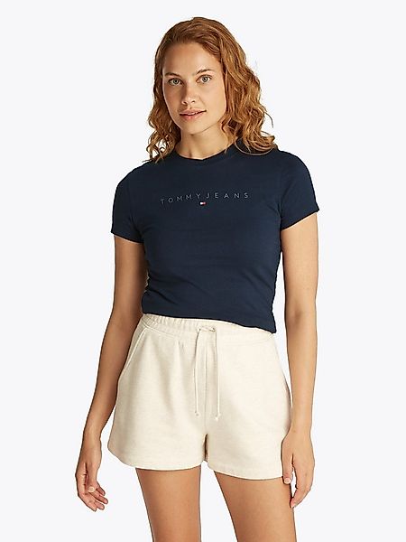 Tommy Jeans Curve T-Shirt TJW SLIM TONAL LINEAR TEE EXT in Großen Größen, L günstig online kaufen