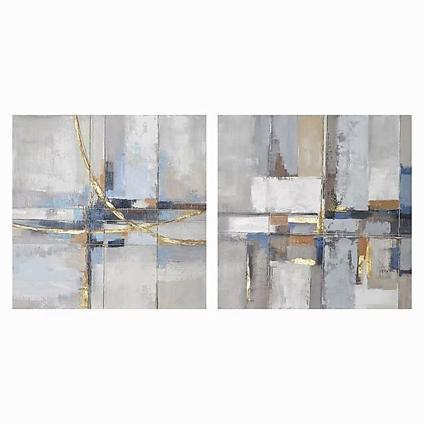 Bild Dkd Home Decor Abstrakt (100 X 3 X 100 Cm) (2 Stück) günstig online kaufen