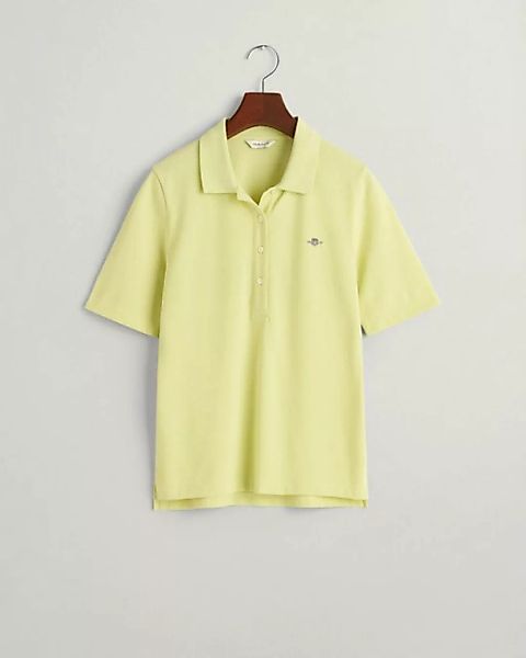 Gant T-Shirt SLIM SHIELD SS PIQUE POLO, PASTEL LIME günstig online kaufen