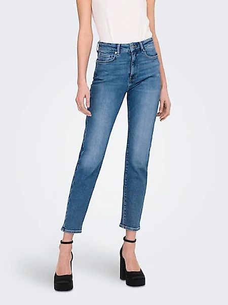 ONLY Straight-Jeans "ONLEMILY STRETCH HW ST AK DNM CRO571NOOS" günstig online kaufen