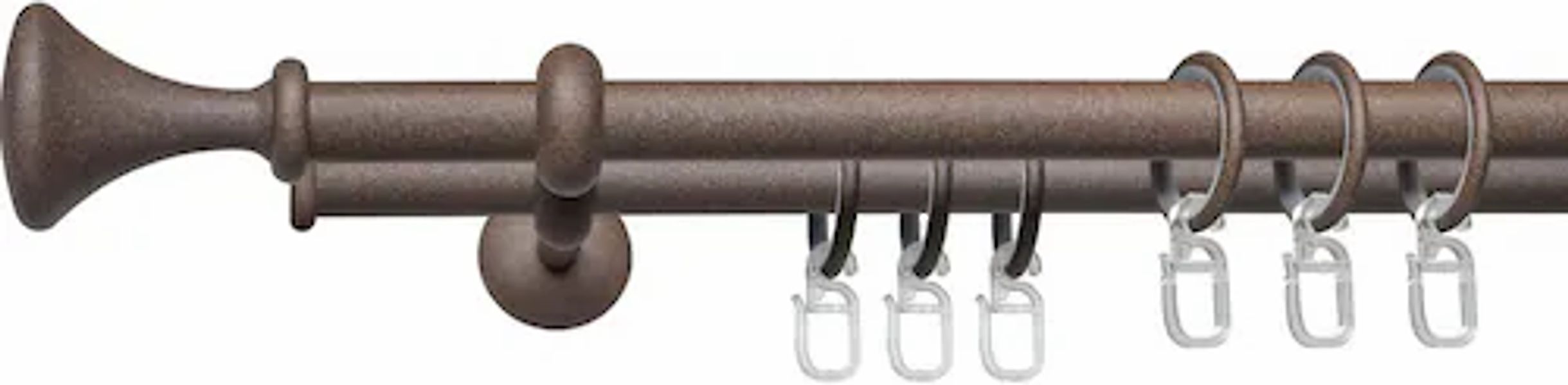 Liedeco Gardinenstange »Esp Kegel« Ø 16 mm 2 läufig-läufig Fixmaß 2-läufig günstig online kaufen