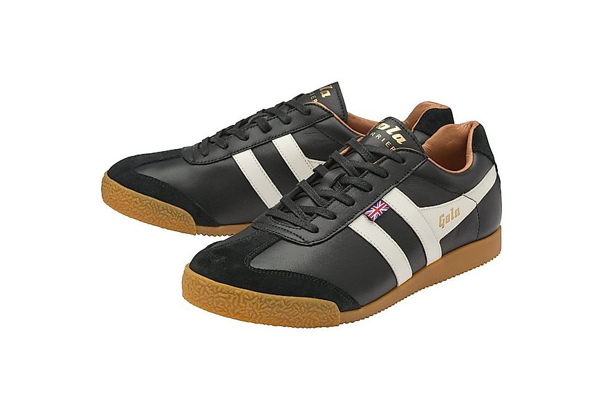 Gola Harrier Elite 2 - Made in England - schwarz/weiss Herren Sneaker günstig online kaufen