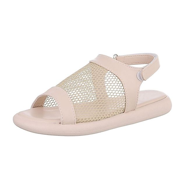 Ital-Design Modische Damen Sandalen mit Mesh-Oberfläche für den Sommer Riem günstig online kaufen