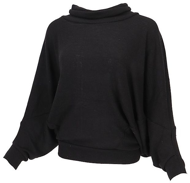Guru-Shop Longsleeve Oversize Shirt, Rollkragen Strickshirt, günstig online kaufen