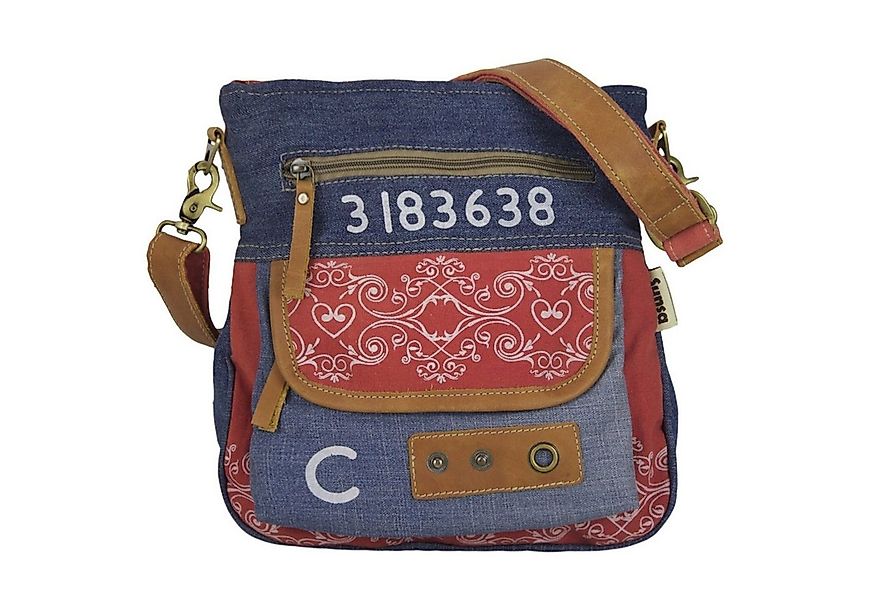 Sunsa Umhängetasche Damen Crossbody in Vintage Design, recycelte Materialie günstig online kaufen