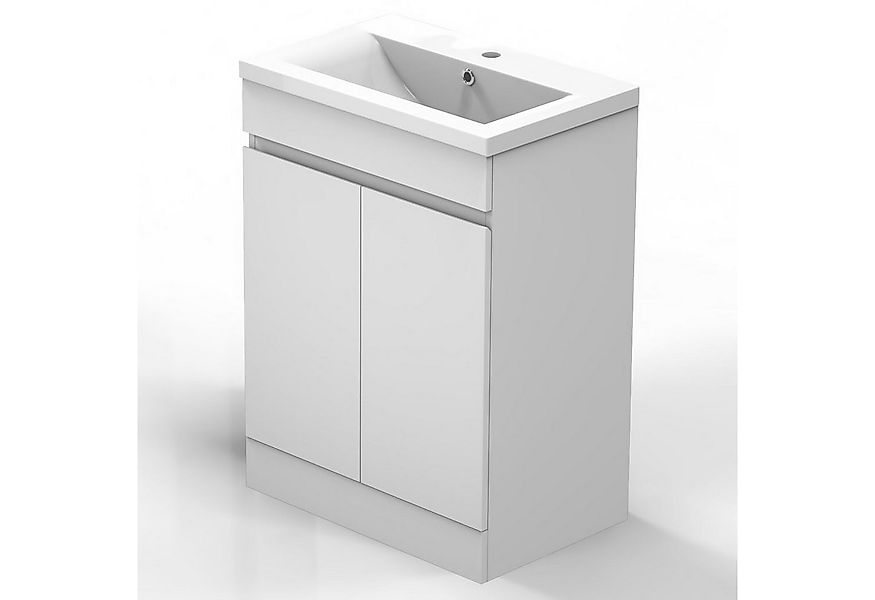 duschspa Waschtisch Badmöbel 50 cm Waschbecken mit Unterschrank, Standschra günstig online kaufen