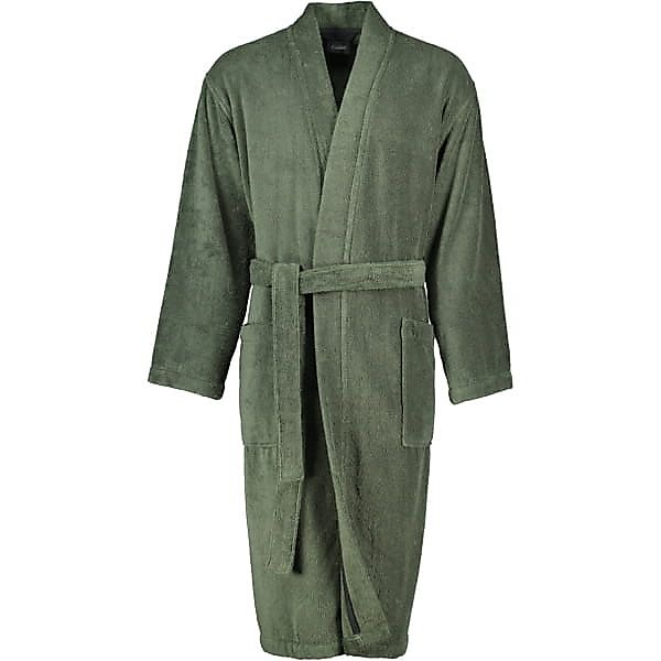 Cawö Home Bademäntel Herren Kimono Uni 828 - Farbe: field - 47 - XXL günstig online kaufen